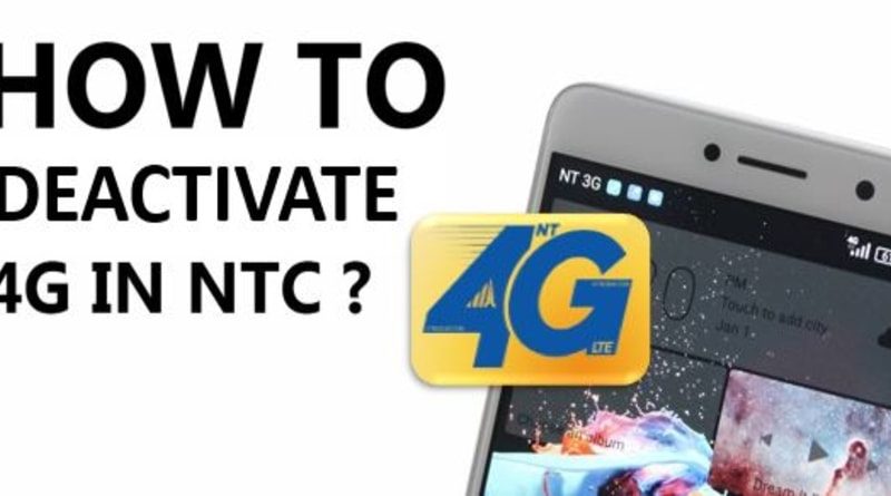 deactivate nepal telecom 4G LTE